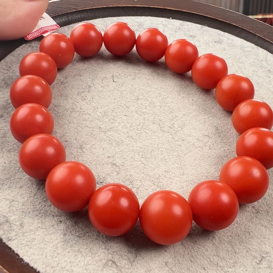 南红玛瑙手串未镶嵌
