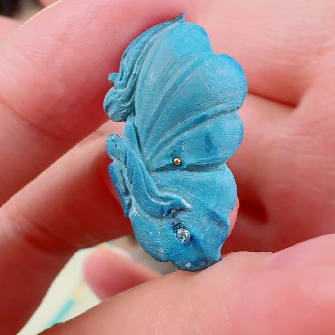 绿松石珠宝奇石未镶嵌