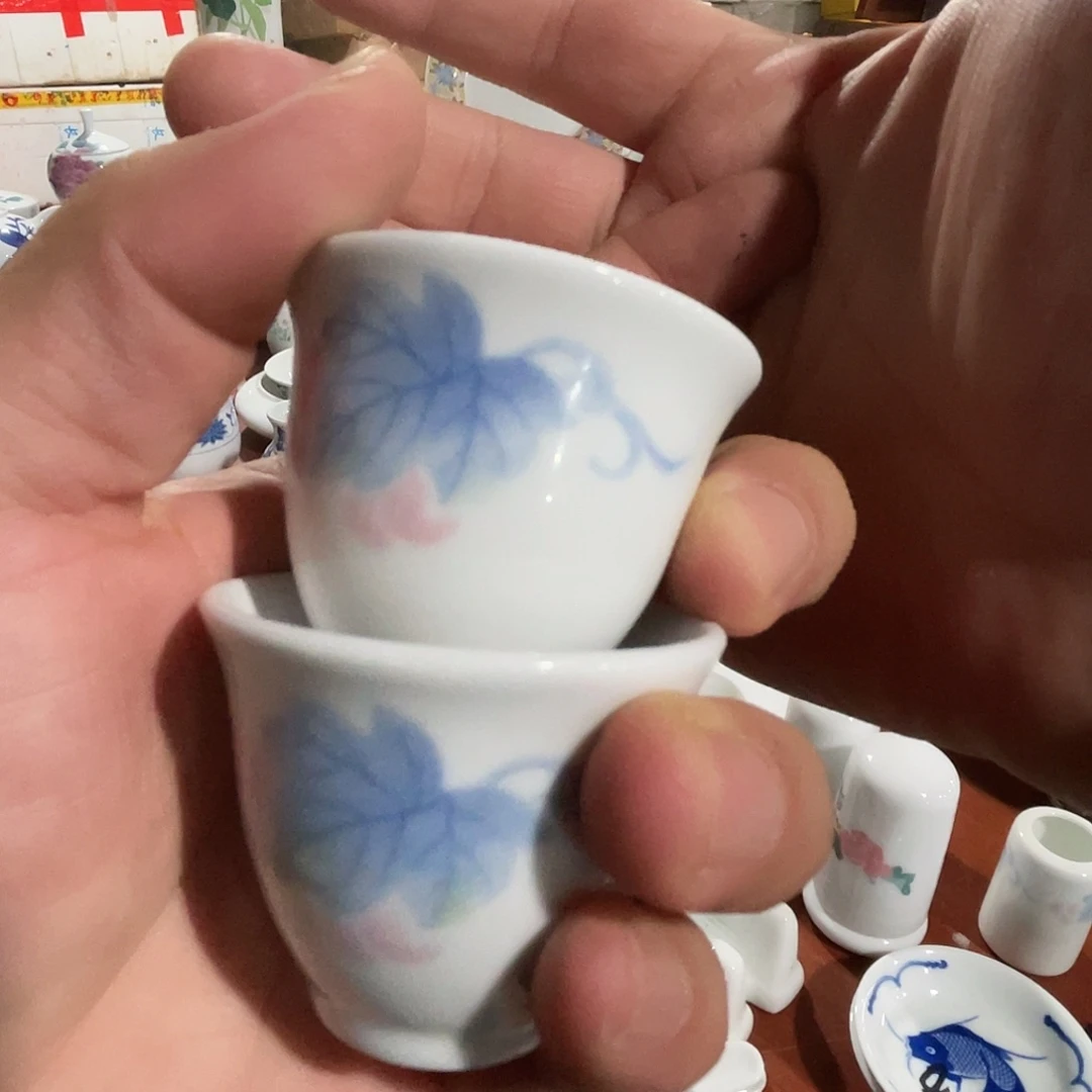 醴陵老厂瓷微瑕慎拍