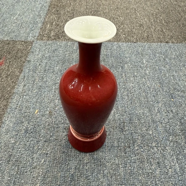 古陶瓷豇豆红小瓶