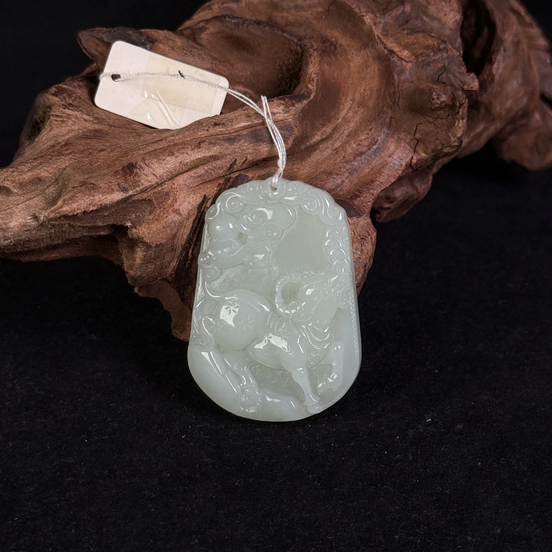 福利品/民国玉牛佩挂件/SG2071672/和田玉