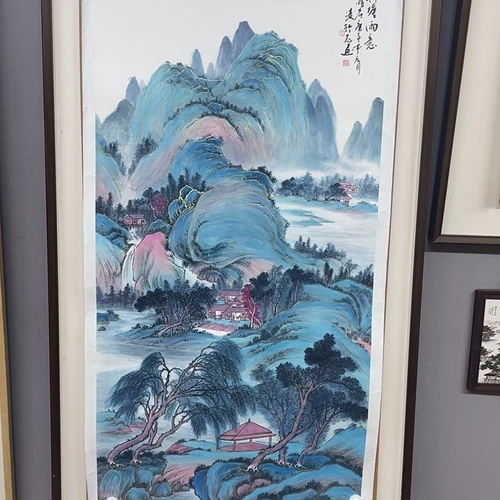 国画纯手绘国画山水画闪购链接