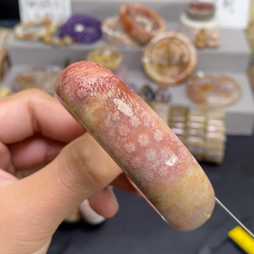 硅化玉未镶嵌手镯58.2