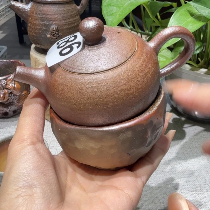 木***涂陶盘柴烧新品福利多多