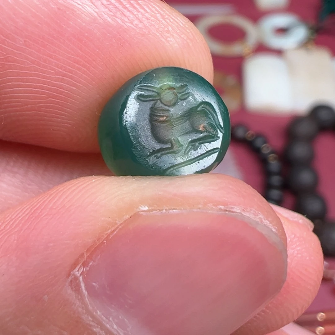 琉璃吊坠(不含链)逸*斋