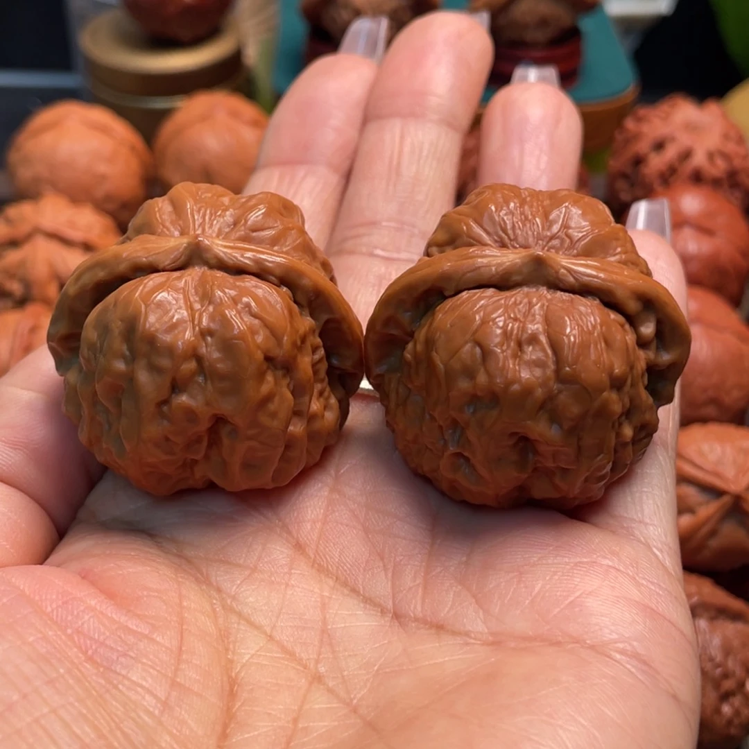 把件文玩核桃蛤蟆头