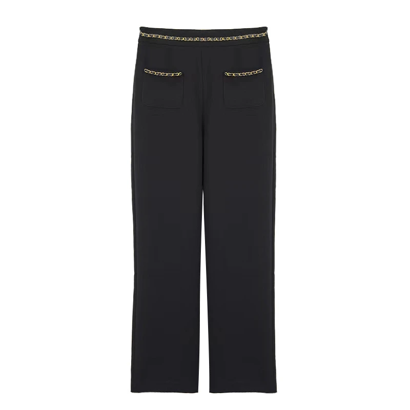 【独设甄选】时尚气质休闲裤长裤微喇西装裤轻薄透气