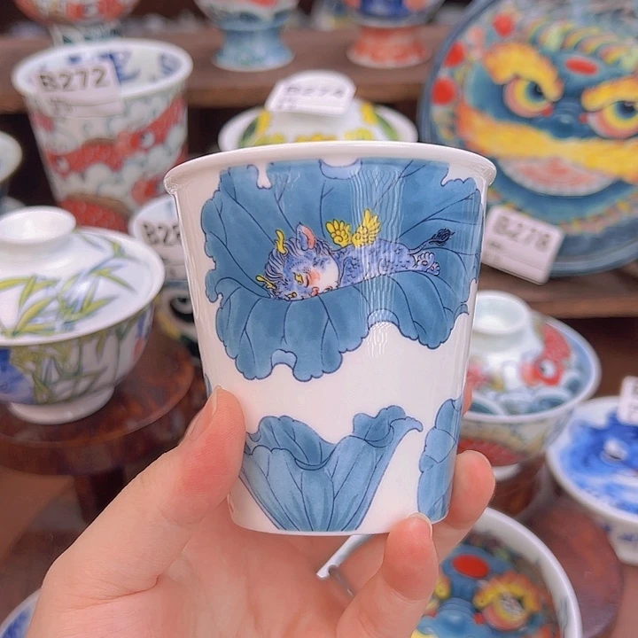 便携款瓷福利可乐杯