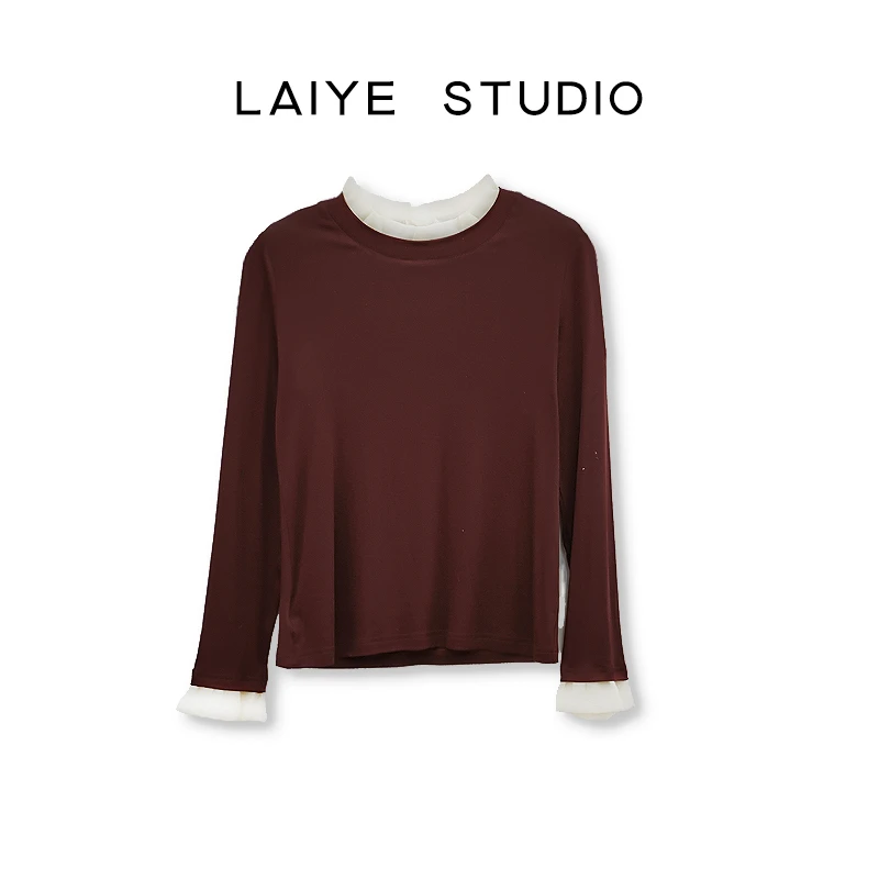 2025年新款春夏季简约时尚打底休闲轻奢女装天丝羊毛小衫百搭