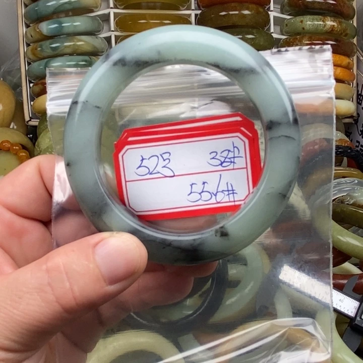 未镶嵌蛇纹石玉手绳