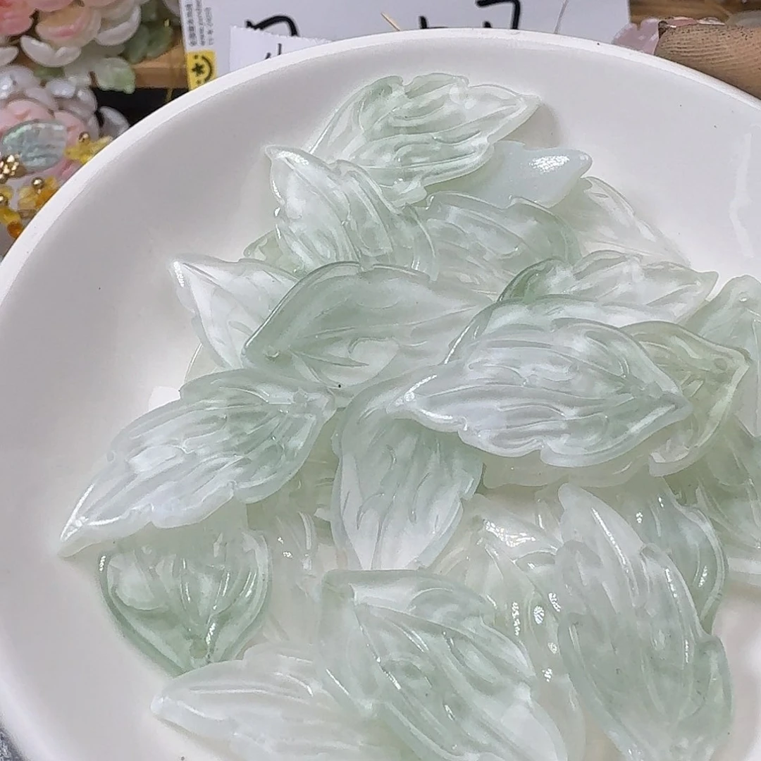 玻璃187号牡丹叶 五十个混款