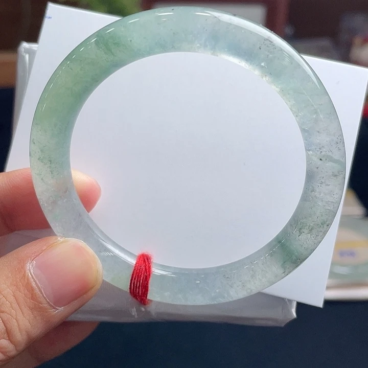 未镶嵌手镯翡翠53圆条