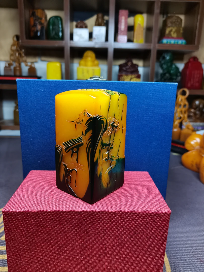 寿山石乌鸦皮5公分