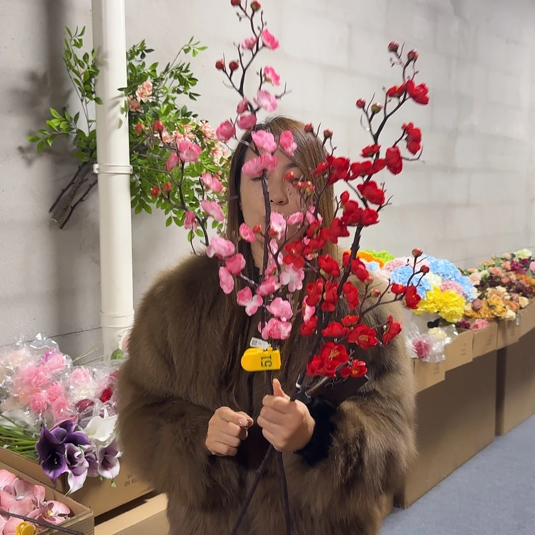 51号「闪购」仿真花，公主请下单