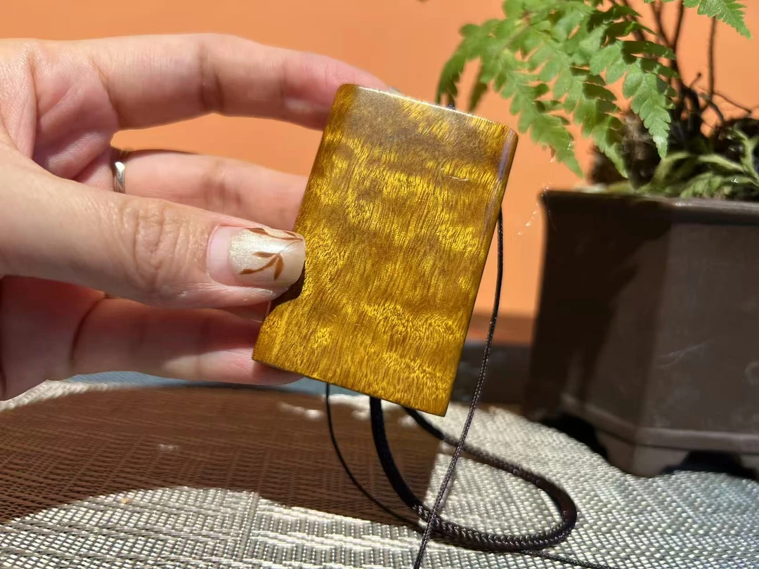 金丝楠 无事牌-单个