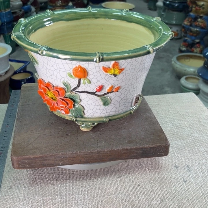 泳坤堂石湾盆陶瓷