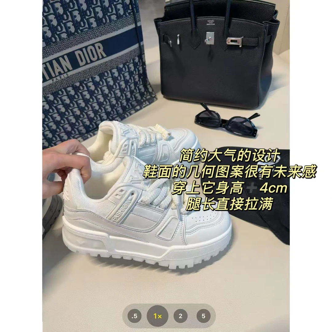 徐秋阳  小胖丁面包鞋  春季新款百搭时尚休闲