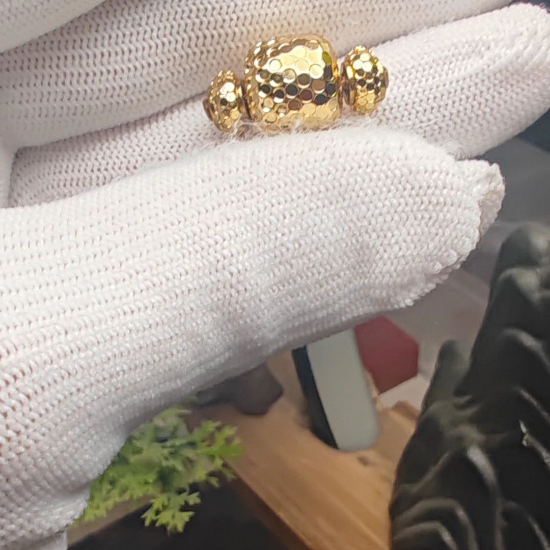 铜合金吊坠 【龙之逆鳞】文玩配饰隔珠 老型珠11mm+ 万向轴 一套