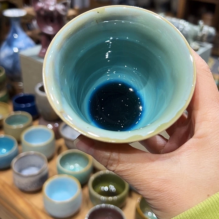 舒氏陶艺釉变作品