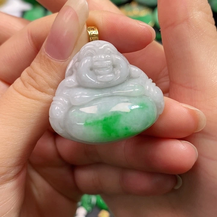 颈饰未镶嵌翡翠吊坠