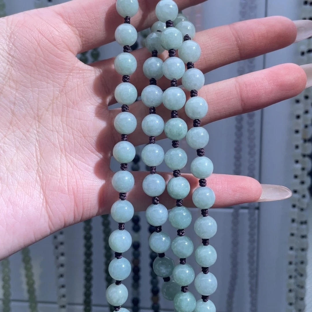 颈饰未镶嵌翡翠天然