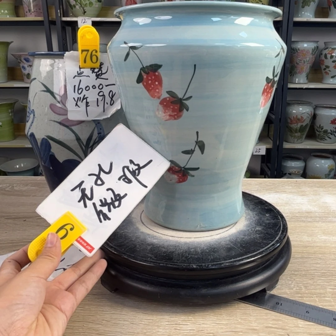 罐1tc景德镇陶瓷花盆