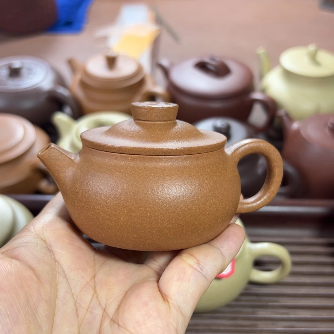 茶壶段泥黄降坡 福禄 100cc