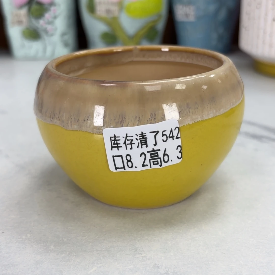 @夏西陶瓷花盆@@5542