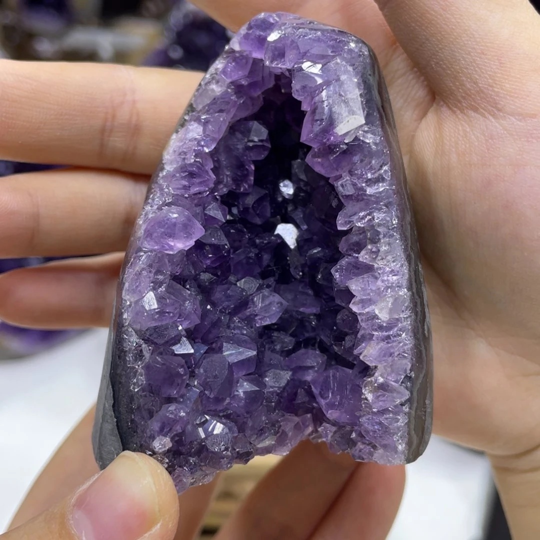 未镶嵌紫晶大型摆件（非配饰）乌拉圭紫水晶摆件r44