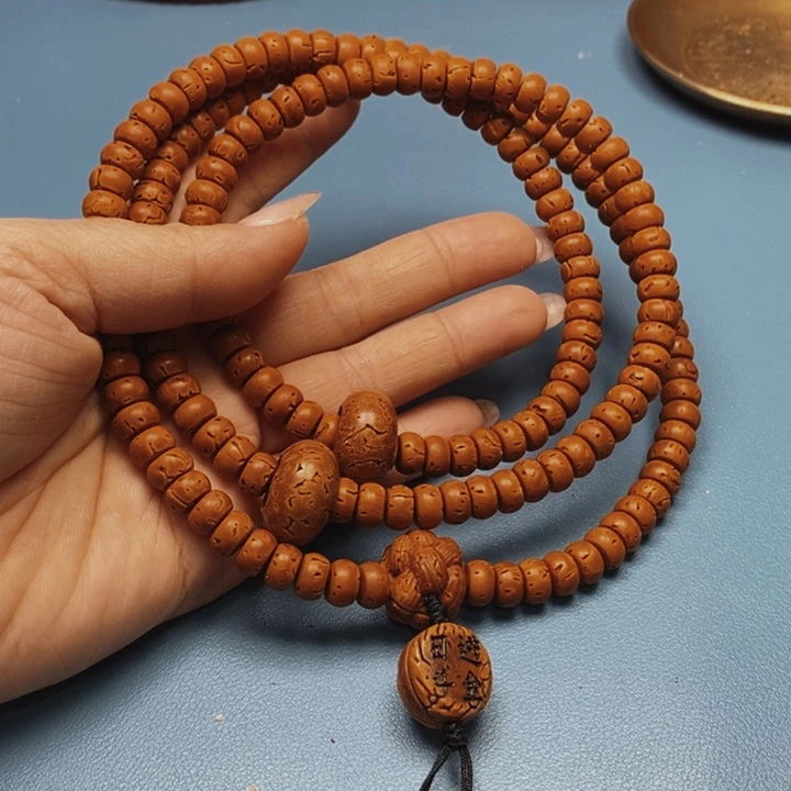 落*桃核脖挂核片8.5全品166颗