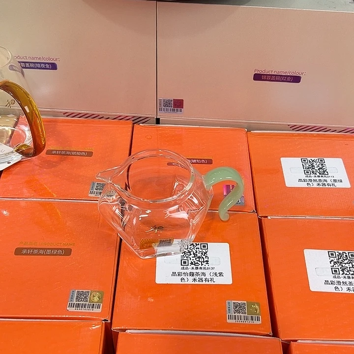 手工艺品玻璃禾器茶器现货现发