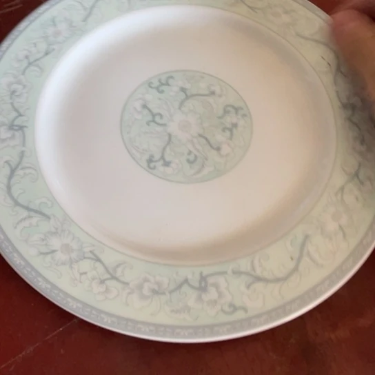 瓷片陶瓷陶瓷8英寸平盘红叶