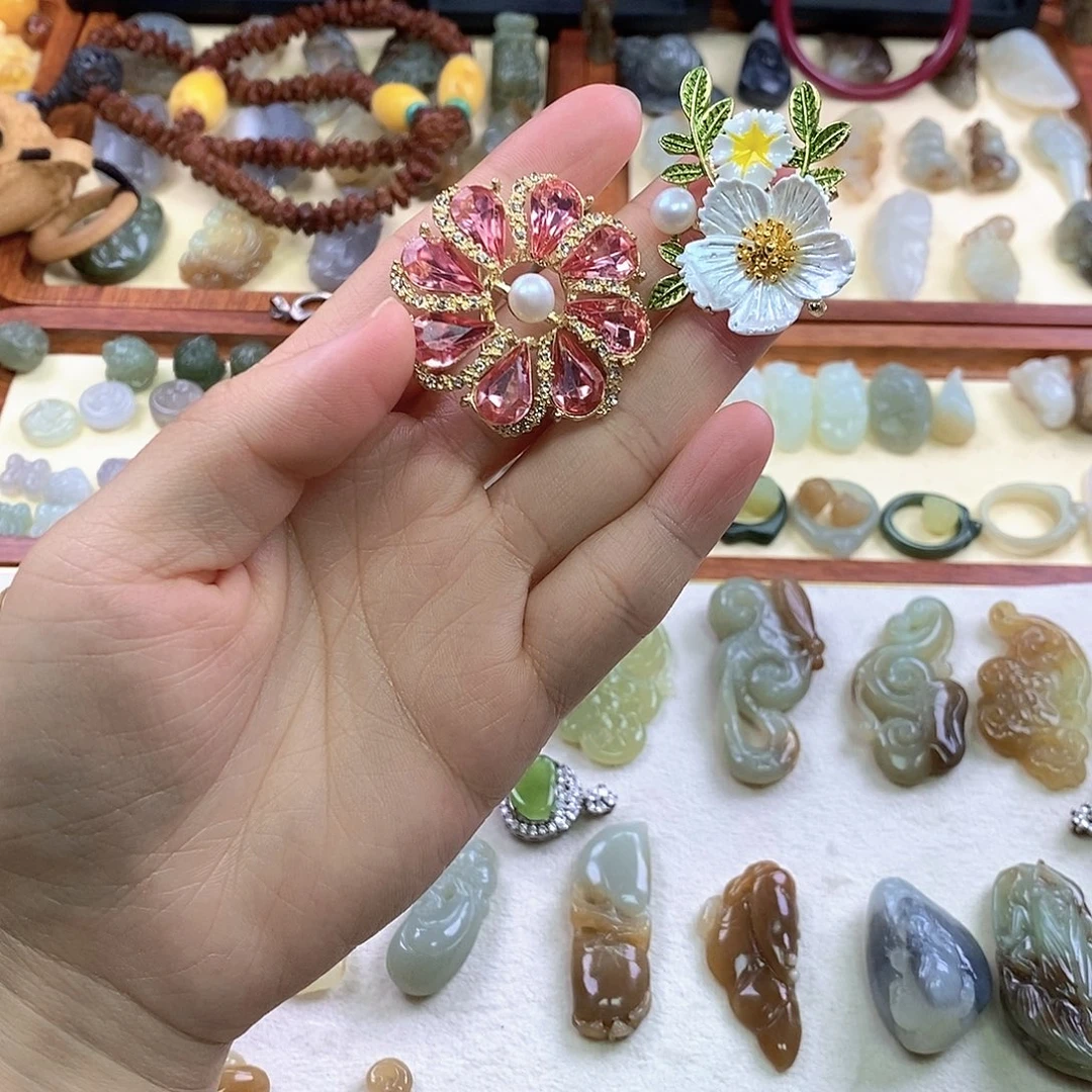 颈饰淡水珍珠合金