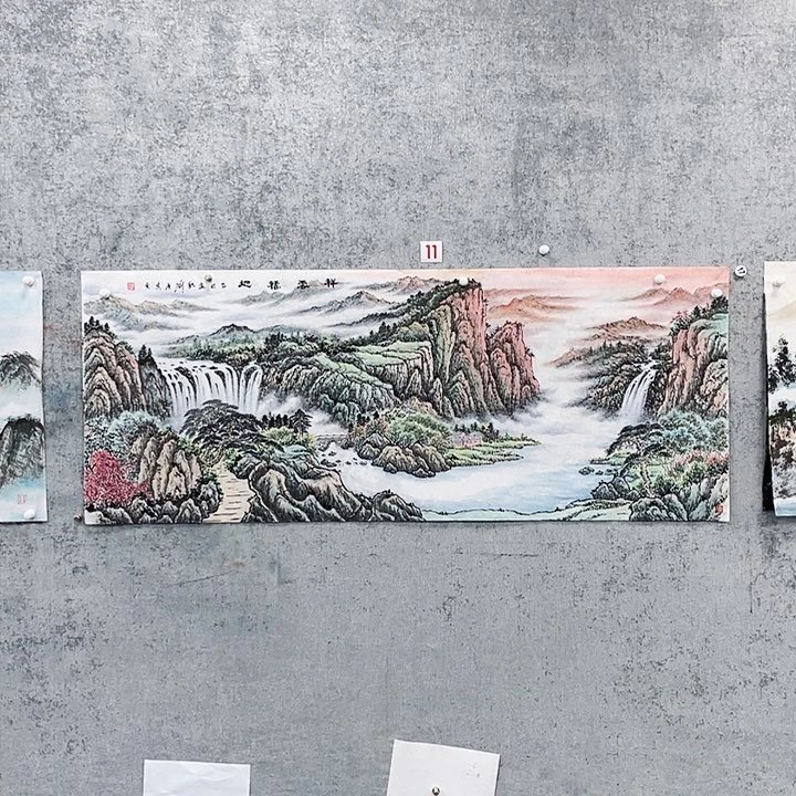 国画绘画作品刘广其