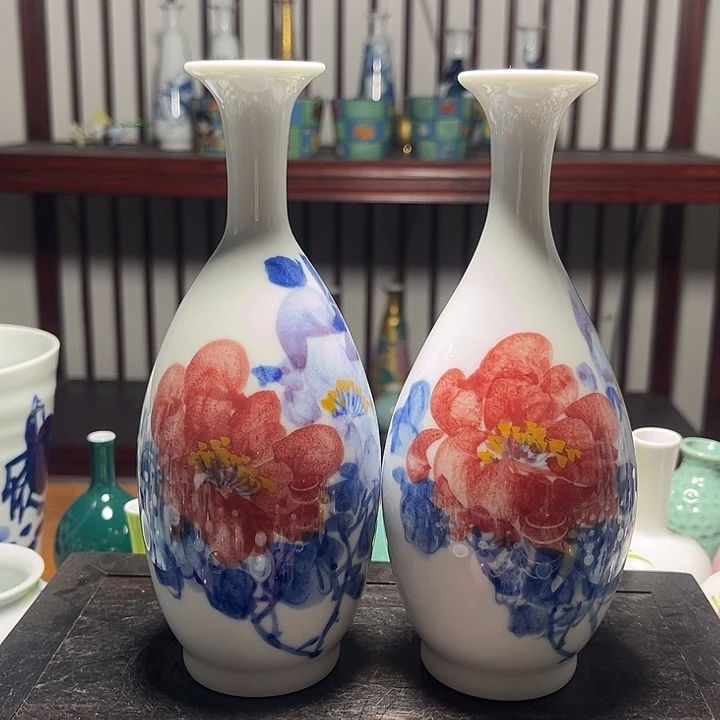 陶摆件景德镇陶瓷高17.8cm