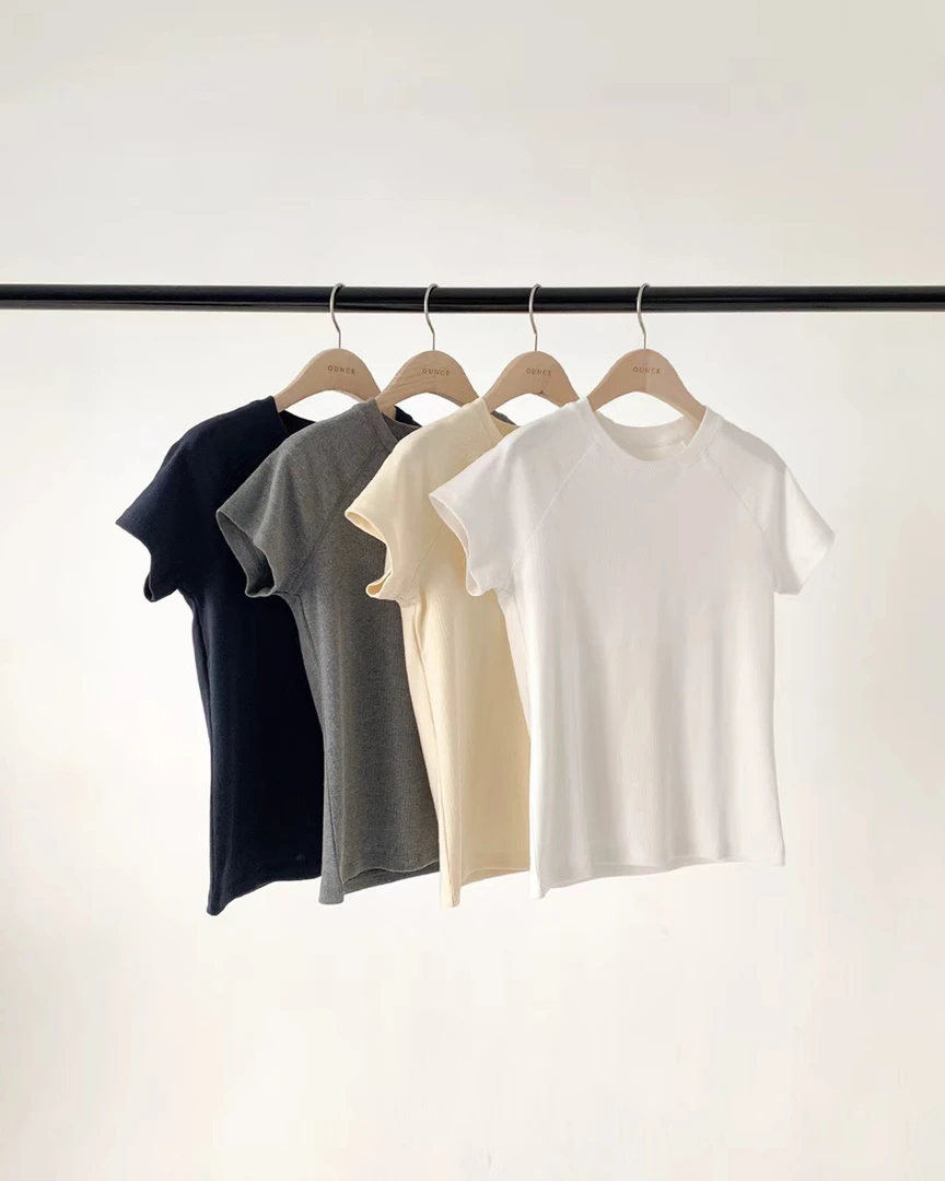 东大门 25新款 ou新款插肩短袖（no退no换）