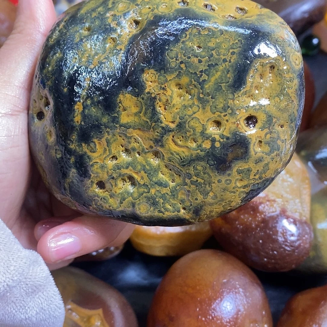 玛瑙/玉髓未镶嵌手把件