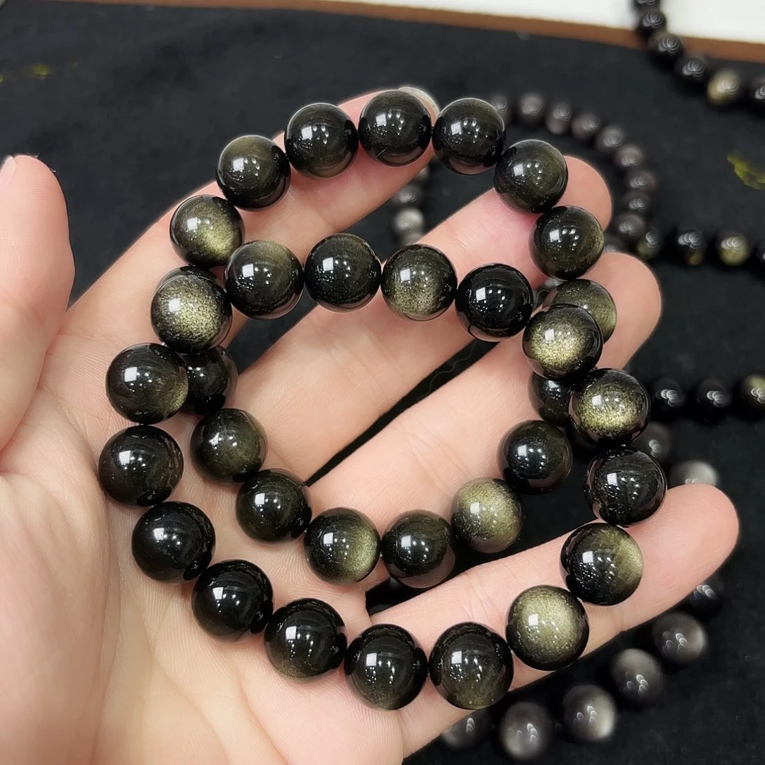 未镶嵌水晶手串金耀石卡12