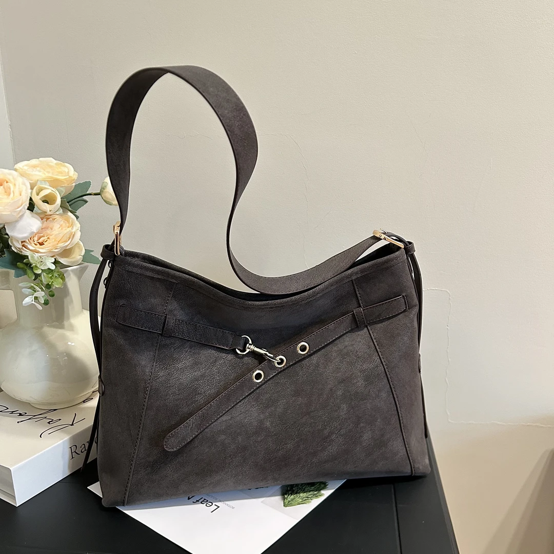 手提包大容量单肩包高级感轻奢2026女新款通勤包