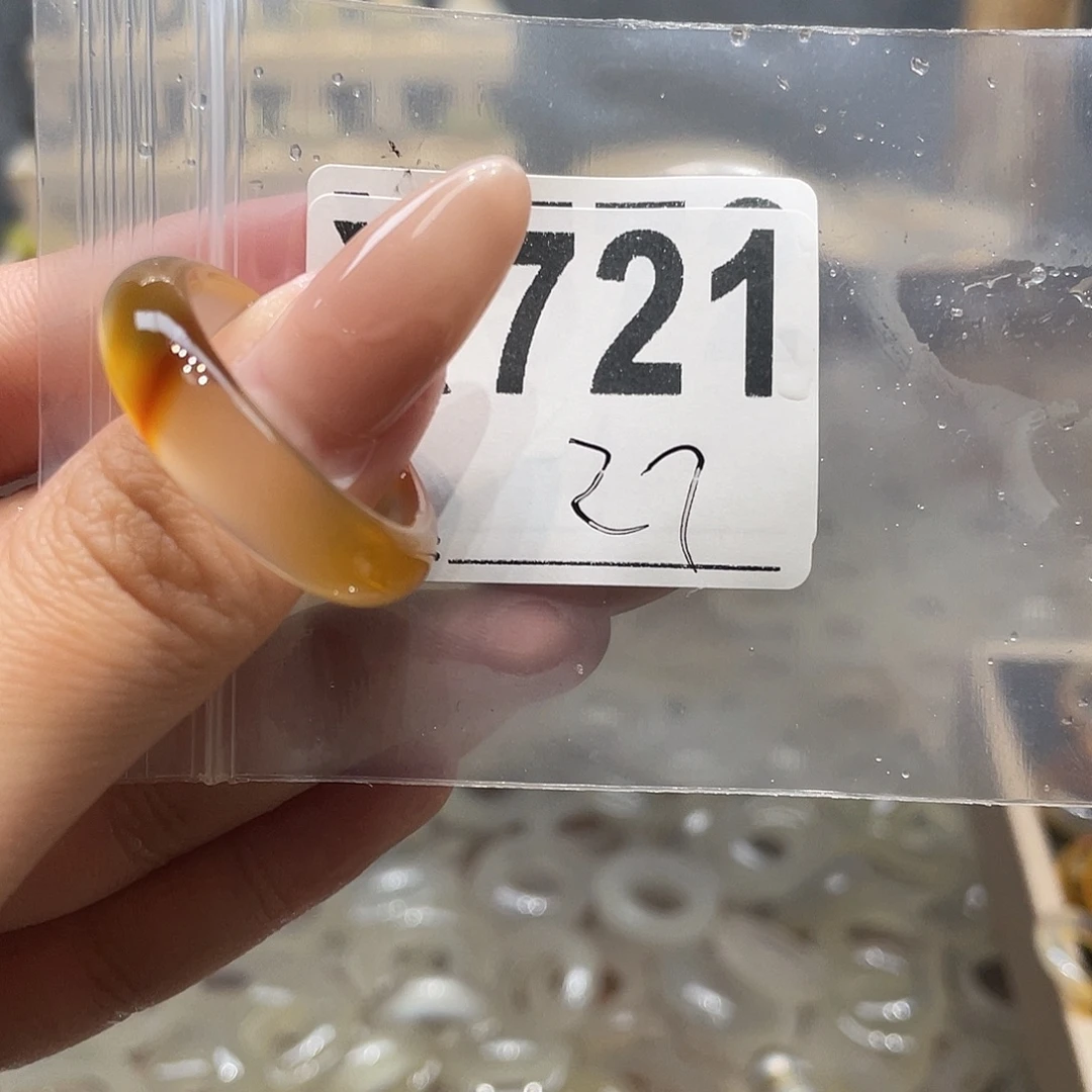 玛瑙/玉髓未镶嵌戒指721