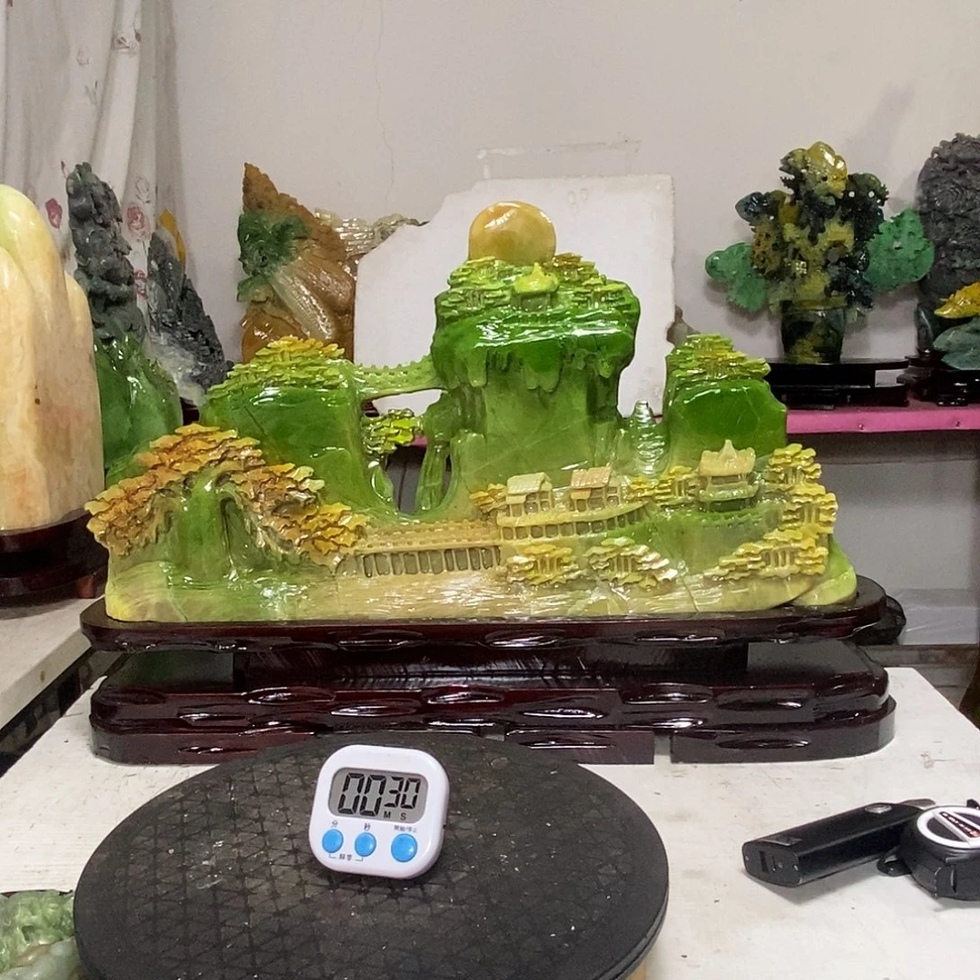 滇***奇玉玉未镶嵌居家摆件