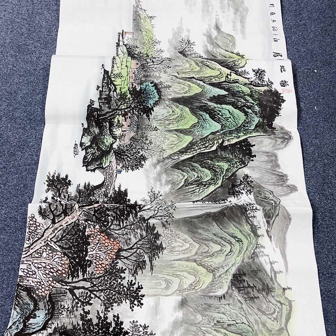 国画事事顺心如意万事如意万事
