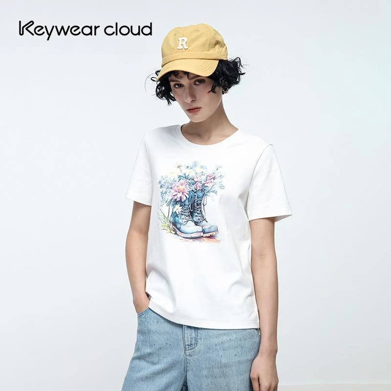 Keywearcloud奇威短袖T恤