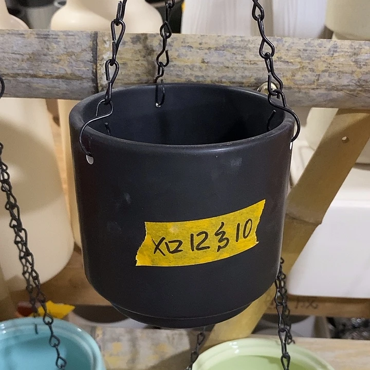 摆件陶盆有孔 微瑕介意勿拍
