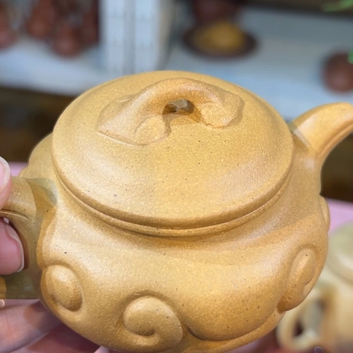 茶案紫砂黄金如意仿古150cc