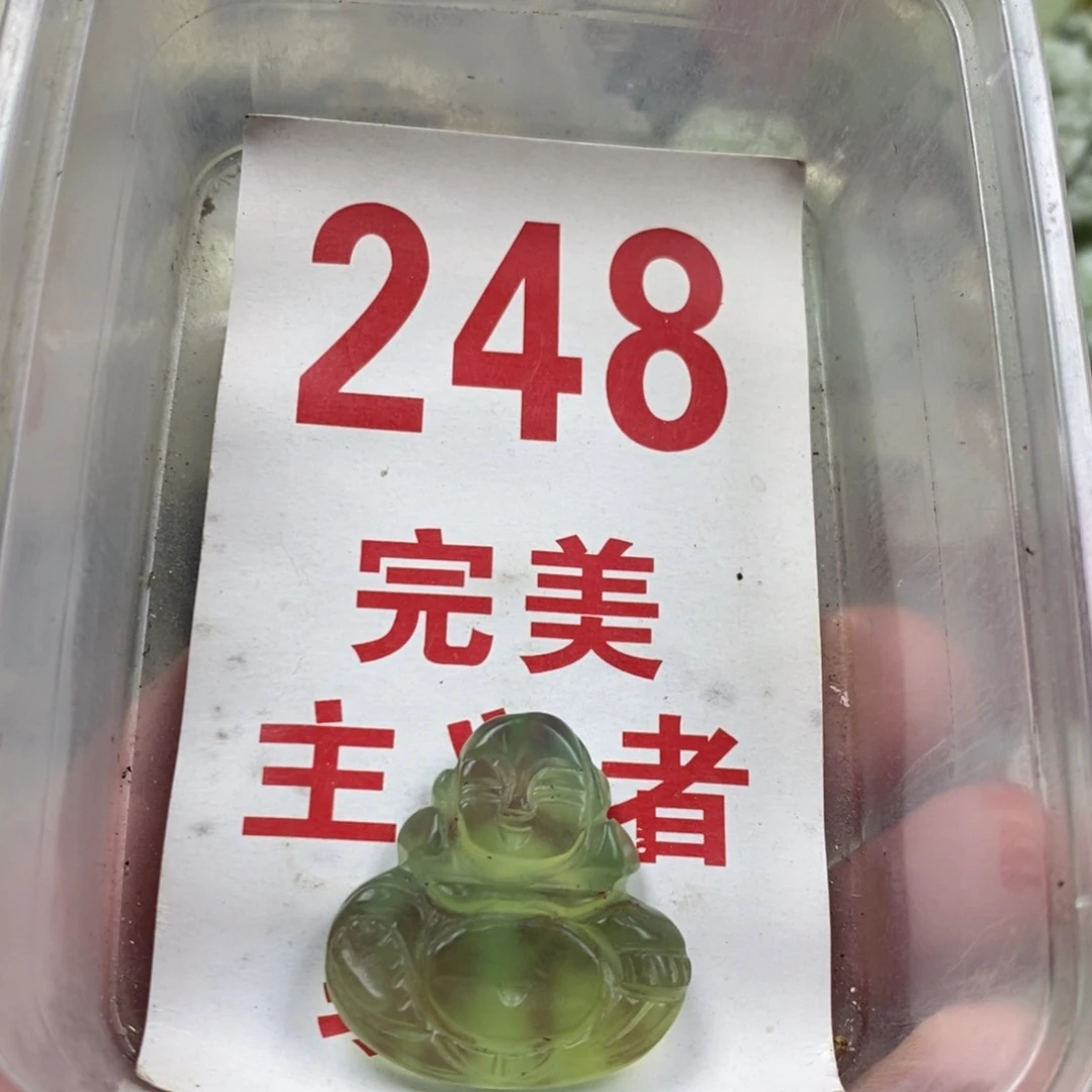 蛇纹石玉未镶嵌挂坠