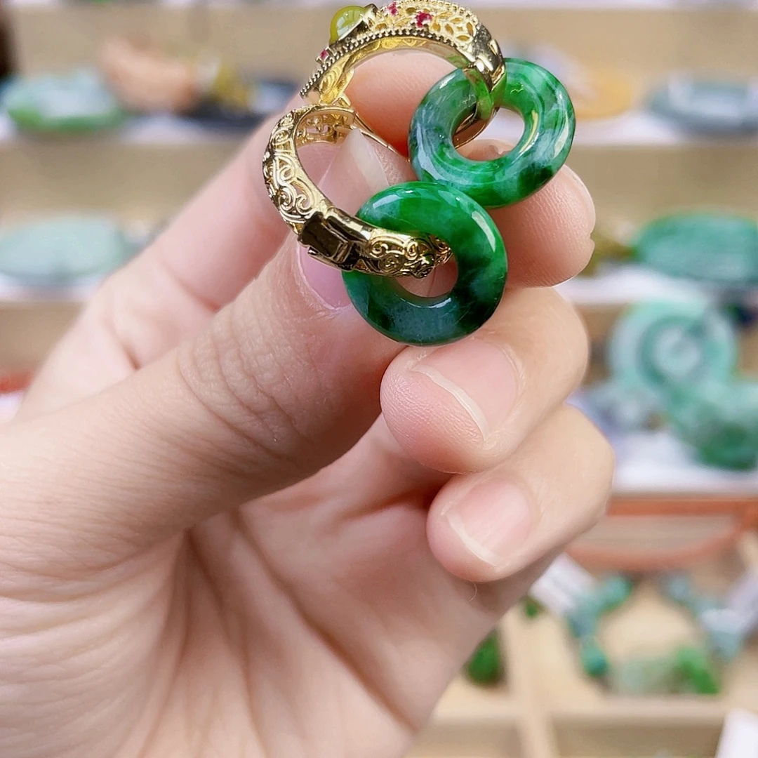翡翠未镶嵌手链手链