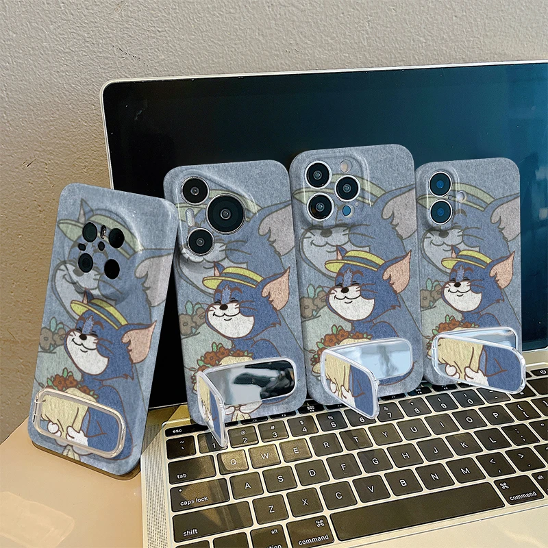 汤姆猫适用苹果菲林手机壳华为vivo小米oppo荣耀全包防摔保护套
