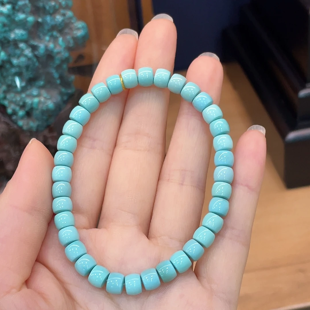 绿松石未镶嵌颈饰