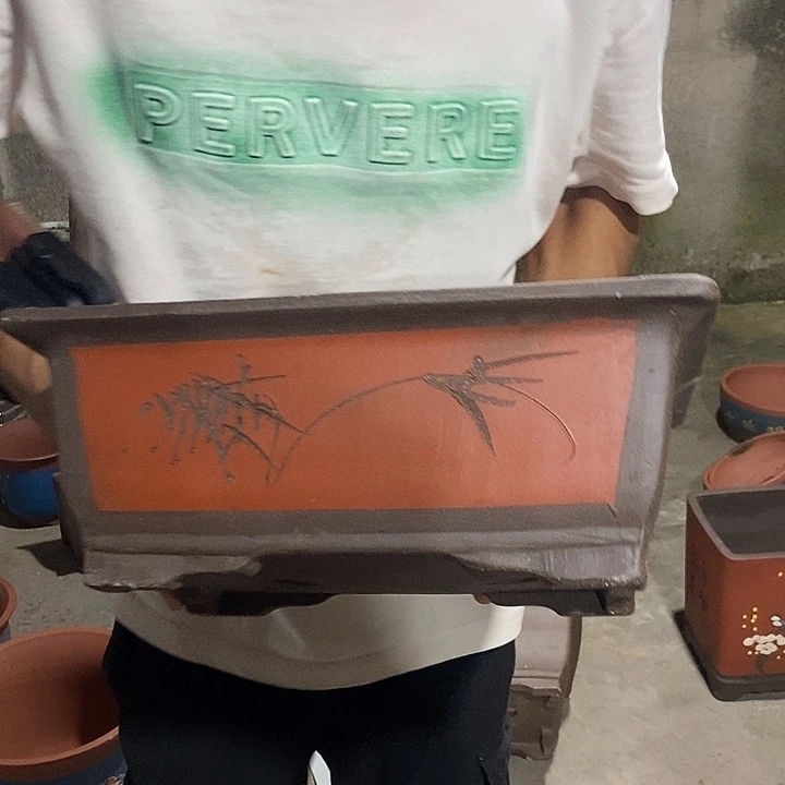 紫砂花盆32小马花盆花盆花盆花盆